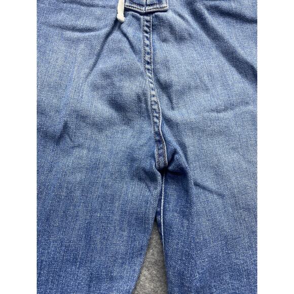 Mother Jeans Womens 27 Blue The Laced Hustler Ankle One Smart Cookie Raw Hem - Picture 16 of 16